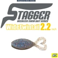 Grub Hide Up Stagger Wide Twintail 2.2", 110 Peach Candy, 5.6cm, 8buc/pac Grub Hide Up Stagger Wide Twintail 2.2", 110 Peach Candy, 5.6cm, 8buc/pac