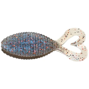 Grub Hide Up Stagger Wide Twintail 2.2", 116 Shinikake Gill, 5.6cm, 8buc/pac Grub Hide Up Stagger Wide Twintail 2.2", 116 Shinikake Gill, 5.6cm, 8buc/pac