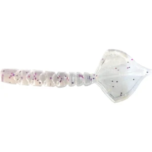 Grub Mustad Aji Finesse Hila Clear Purple Glitter, 4.3cm, 12buc/pac