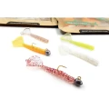 Grub Mustad Aji Finesse Hila Clear Rainbow Glitter, 4.3cm, 12buc/pac Grub Mustad Aji Finesse Hila Clear Rainbow Glitter, 4.3cm, 12buc/pac