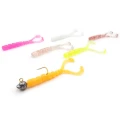 Grub Mustad Aji Micro Chiki UV Clear Pink, 4.3cm, 12+1buc/pac