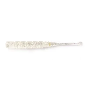 Grub Mustad Aji Micro Vierme PLU Clear Rainbow Glitter 5cm 15+1buc/plic Grub Mustad Aji Micro Vierme PLU Clear Rainbow Glitter 5cm 15+1buc/plic
