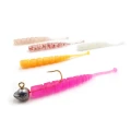 Grub Mustad Aji Micro Vierme PLU Clear Rainbow Glitter 5cm 15+1buc/plic Grub Mustad Aji Micro Vierme PLU Clear Rainbow Glitter 5cm 15+1buc/plic