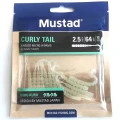 Grub Mustad Finesse Micro White Luminous,  6.4cm, 12buc/pac