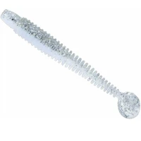 Twister Lunker City Swimming Ribster 4” Grub, 132 Ice Shad, 10cm, 10buc/blister Twister Lunker City Swimming Ribster 4” Grub, 132 Ice Shad, 10cm, 10buc/blister