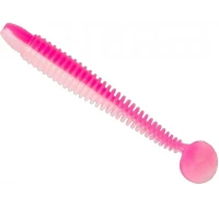 Twister Lunker City Swimming Ribster 4” Grub, 147 Bubblegum, 10cm, 10buc/blister Twister Lunker City Swimming Ribster 4” Grub, 147 Bubblegum, 10cm, 10buc/blister