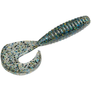 Grub Strike King Rage Tail Grub, Blue Gill, 10cm, 10buc/plic  Grub Strike King Rage Tail Grub, Blue Gill, 10cm, 10buc/plic