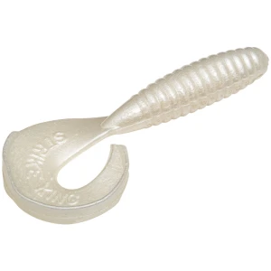  Grub Strike King Rage Tail Grub, Pearl, 10cm, 10buc/plic