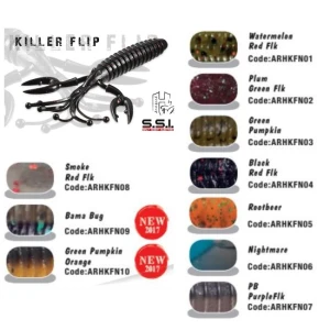 CREATURE BAIT COLMIC HERAKLES KILLER FLIP 10cm GREEN PUMPKIN ORANGE CREATURE BAIT COLMIC HERAKLES KILLER FLIP 10cm GREEN PUMPKIN ORANGE