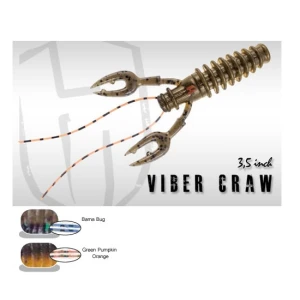 CREATURE BAIT COLMIC HERAKLES VIBER CRAW 8.9cm GREEN PUMPKIN ORANGE CREATURE BAIT COLMIC HERAKLES VIBER CRAW 8.9cm GREEN PUMPKIN ORANGE