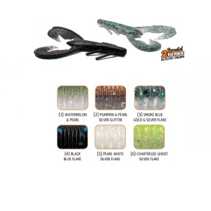 Creatura Rapture Crazy Craw 9cm  Chartreuse Ghost Creatura Rapture Crazy Craw 9cm  Chartreuse Ghost