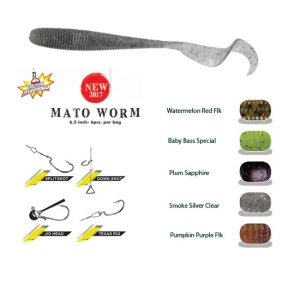 GRUB COLMIC HERAKLES MATO WORM 16.5cm Baby Bass Special