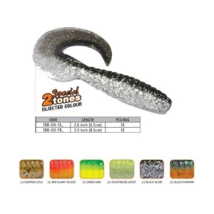 Grub Rapture Fun Tail Grub 3.3 Green Lime Grub Rapture Fun Tail Grub 3.3 Green Lime
