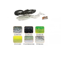 Grub Rapture Xciter 7.5cm 10buc/plic Smoke Blue Grub Rapture Xciter 7.5cm 10buc/plic Smoke Blue