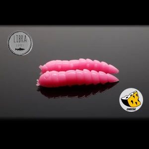 Naluca Worm Libra Lures Kukolka 4.2cm Cheese 017