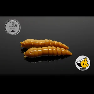 Naluca Worm Libra Lures Kukolka 4.2cm Cheese 036