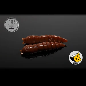 Naluca Worm Libra Lures Kukolka 4.2cm Cheese 038