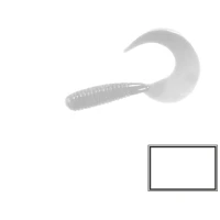 Sickle Grub Colmic 3.5cm White