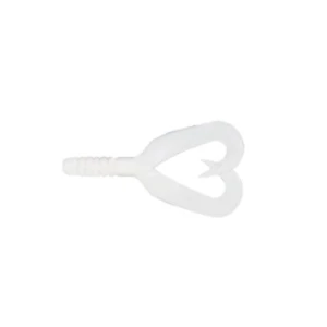 TWISTER MANNS TWINTAIL CULOARE WHITE 4CM 8BUC/PLIC
