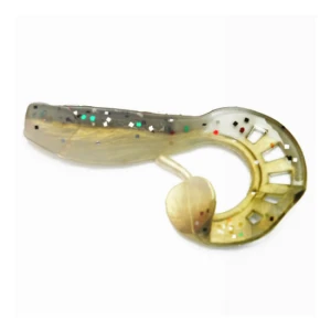 Twistere Profiblinker Zandertail 5 Cm Alb Perlat Negru 5 Buc