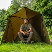 Adapost Tip Umbrela Korum Pentalite Quick Brolly, 180x220x150cm