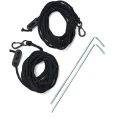 Umbrela DAIWA Square, Black, 250x125cm
