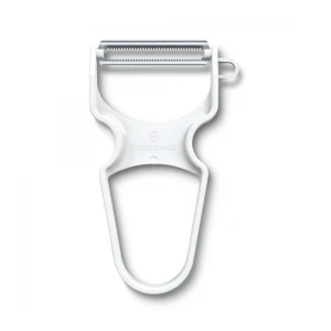 Curatator Legume Victorinox Rapid, Maner ABS Plastic, Lama Serata, Alb Curatator Legume Victorinox Rapid, Maner ABS Plastic, Lama Serata, Alb