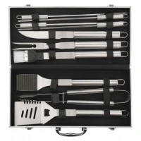 Set Cattara 11 Ustensile Pentru Gratar Tt13105