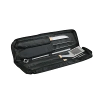 Set Campingaz Ustensile Pentru Gratar In Geanta Din Material Textil  Set Campingaz Ustensile Pentru Gratar In Geanta Din Material Textil