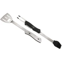 Set Multifunctional Cattara Ustensile Pentru Gratar 5 In 1 Tt13081, 10x29x3cm Set Multifunctional Cattara Ustensile Pentru Gratar 5 In 1 Tt13081, 10x29x3cm