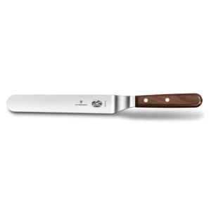 Spatula Victorinox Shaped Offset Blade, Lemn, Lama 20cm, Maro