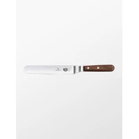 Spatula Victorinox Shaped Offset Blade, Lemn, Lama 23cm, Maro