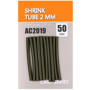 Tub Termoretractabil Orange Shrink Tube Kaki, 1.0mm, 5cm, 10buc/pac