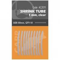 Tub Termoretractabil Orange Shrink Tube Transparent, 1.0mm, 5cm, 10buc/pac
