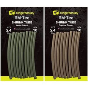Tub termo RidgeMonkey RM-Tec Shrink Tube 2.4mm Organic Brown  Tub termo RidgeMonkey RM-Tec Shrink Tube 2.4mm Organic Brown