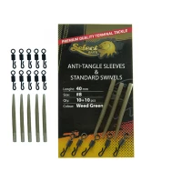 Select Baits Anti-tangle Sleeves And Standard Swivels 40mm/nr.8