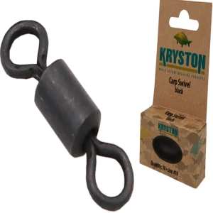 VARTEJ KRYSTON CARP SWIVEL 10 Black VARTEJ KRYSTON CARP SWIVEL 10 Black