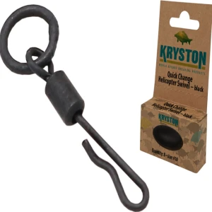 VARTEJ KRYSTON QUICK CHANGE HELIKOPTER SWIVEL 10 Black