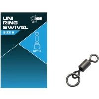 Vartej Cu Anou Nash Ring Swivel, Size 8, 10buc/pac