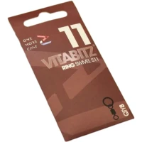 Vartej Cu Anou One More Cast Tackle Vitabitz Ring Swivels, Nr.11, 8buc/pac