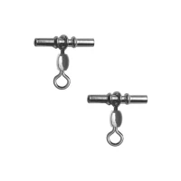 Vartej Cu Tub Culisant Trabucco Cross Line Crane Swivels Nr.1/0, 60kg, 8buc/pac Vartej Cu Tub Culisant Trabucco Cross Line Crane Swivels Nr.1/0, 60kg, 8buc/pac