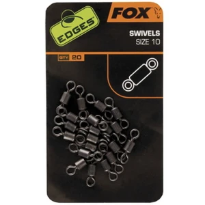Vartej FOX Edges Swivel Nr.7, 20buc/pac