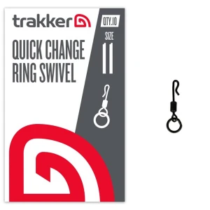 Vartej Rapid Cu Anou TRAKKER Quick Change Ring Swivel, Nr.11, 10buc/pac