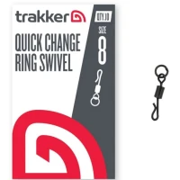 Vartej Rapid Cu Anou Trakker QC Ring Swivel, Size 8, 10buc/plic