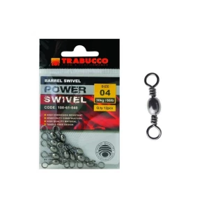 Vartej Trabucco Barrel Swivel Nr.16, 8kg, 12buc/pac Vartej Trabucco Barrel Swivel Nr.16, 8kg, 12buc/pac