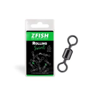 Vartej ZFISH Rolling Swivel, Nr 16, 15Kg, 10 Buc/Plic