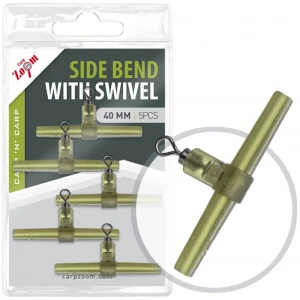 Vartej cu Tub Culisant Carp Zoom Side Band with Swivel 40mm, 5buc/pac