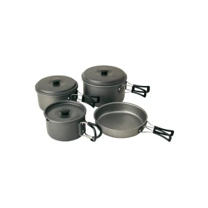 Set  Campingaz 4 vase pentru gatit din aluminiu Set  Campingaz 4 vase pentru gatit din aluminiu