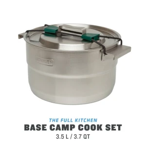 Set gatit camping Stanley Adventure The Full Kitchen Base Camp Cook Set Stainless Steel 3.5 l  Set gatit camping Stanley Adventure The Full Kitchen Base Camp Cook Set Stainless Steel 3.5 l