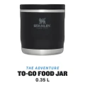 Recipient Termoizolant STANLEY The Adventure To-Go Food Jar 0.35L / 12oz, Black Recipient Termoizolant STANLEY The Adventure To-Go Food Jar 0.35L / 12oz, Black